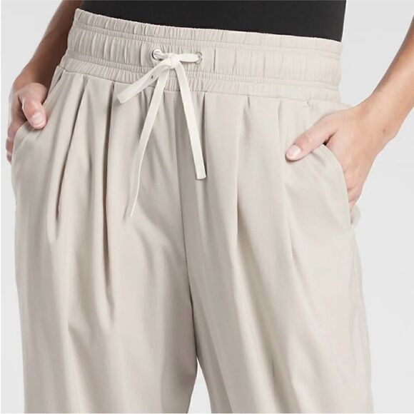 Athleta Revive Pants Beige sz 4 - Picture 4 of 10